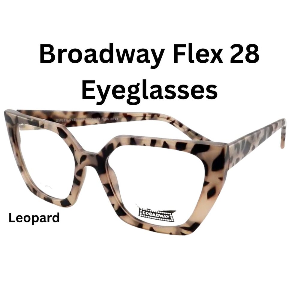 New Women's Smilen Eyewear Broadway Broadway Flex+ 28 Eyeglasses